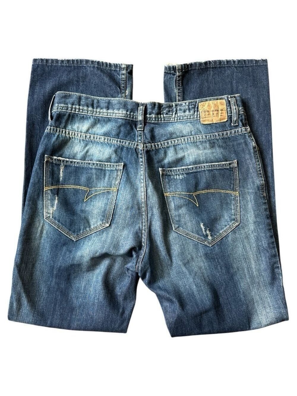 Tre Vero Distressed Jeans Size 32/30 - Picture 4 of 11